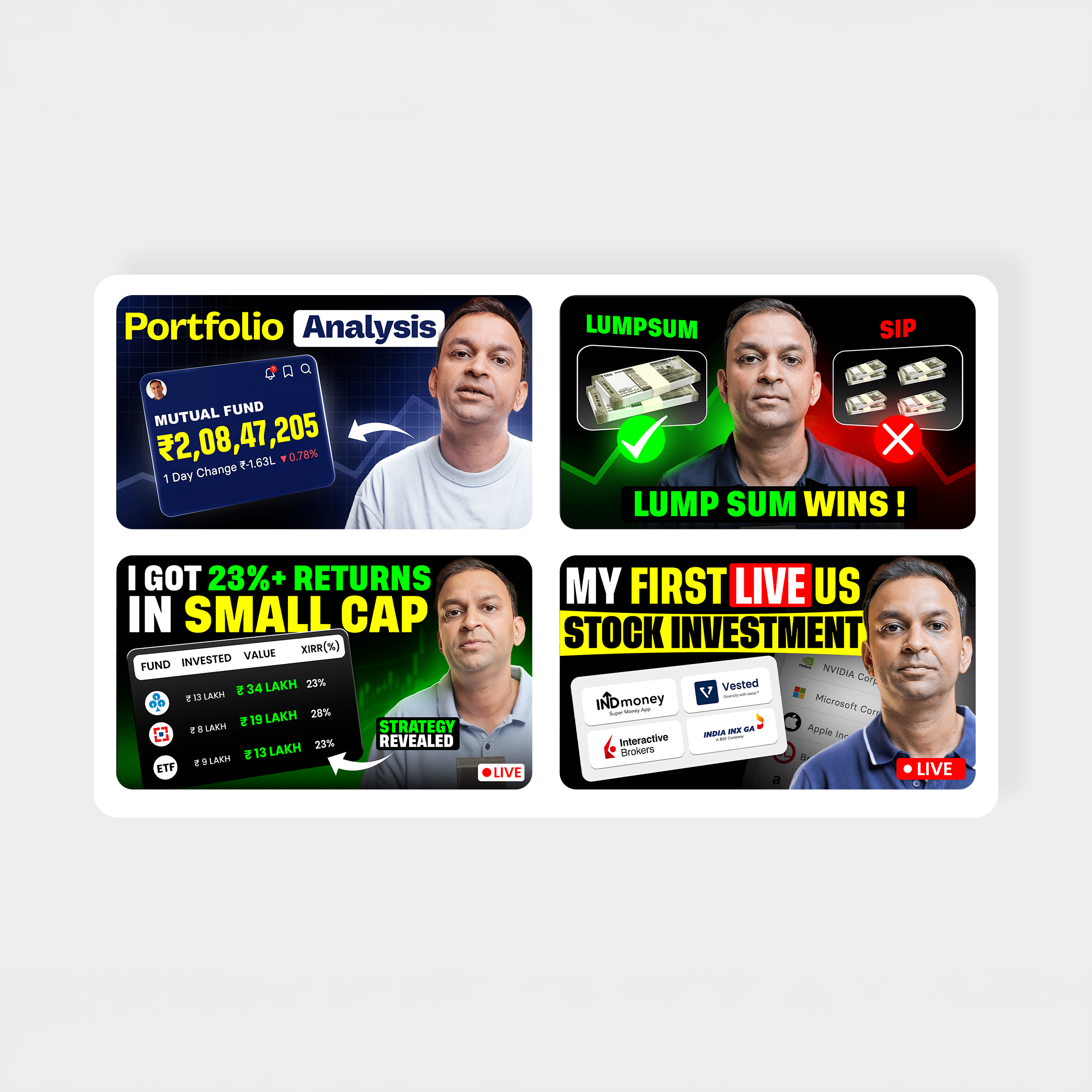 YouTube thumbnail project